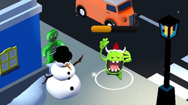Monster Christmas Terror 🕹️ Play on CrazyGames