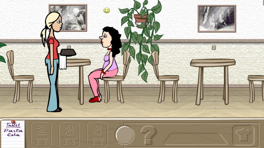 The Waitress - Online játék