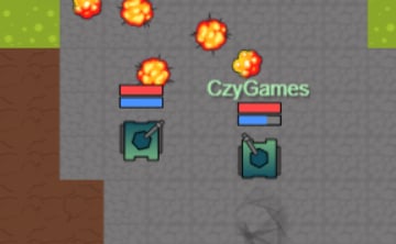 2d block shooter io game