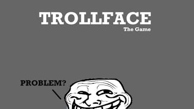 Trollface stickman