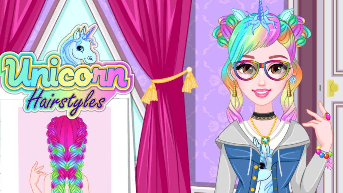 Unicorn Hairstyles Play Unicorn Hairstyles On Crazy Games