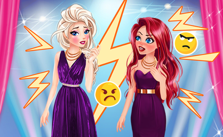 elsa anna dress up games