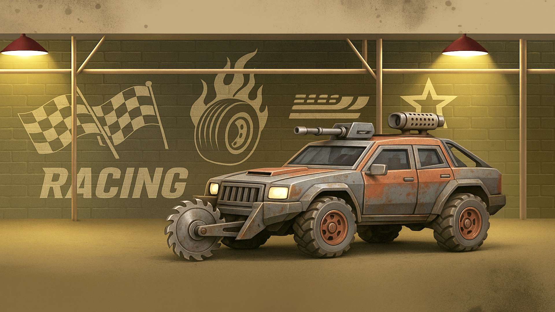 Zombie Car Racing