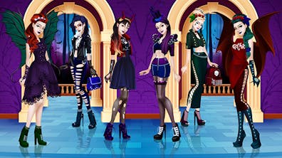 Gothic Dress Up Play On Crazygames