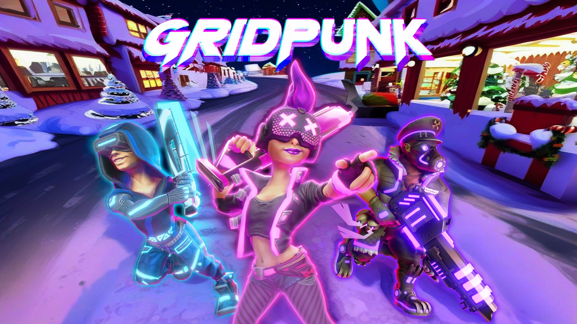 Gridpunk - 3v3 Battle Royale