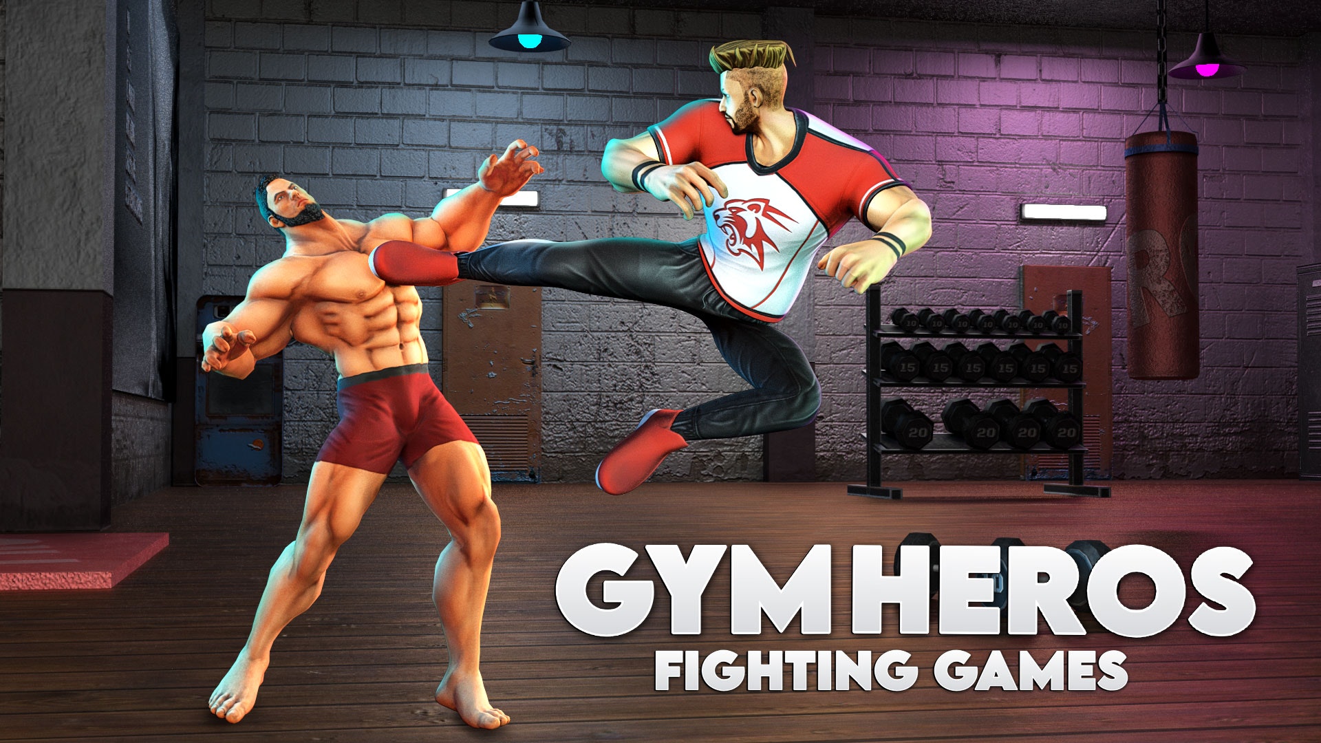 Gym Heros: Fighting Game 🕹️ Joue sur CrazyGames!