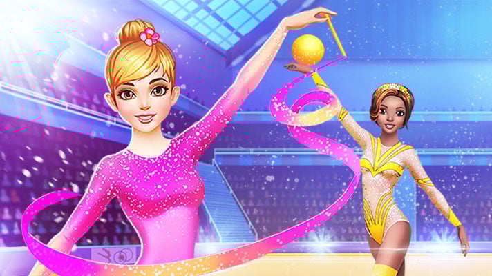 Gymnastics Girls Dress Up 🕹️ Speel op CrazyGames