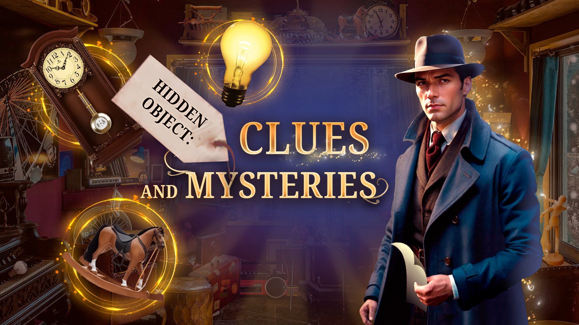 Hidden Object: Clues and Mysteries