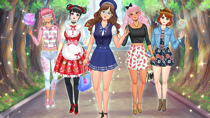 High School Girl Dress Up Games