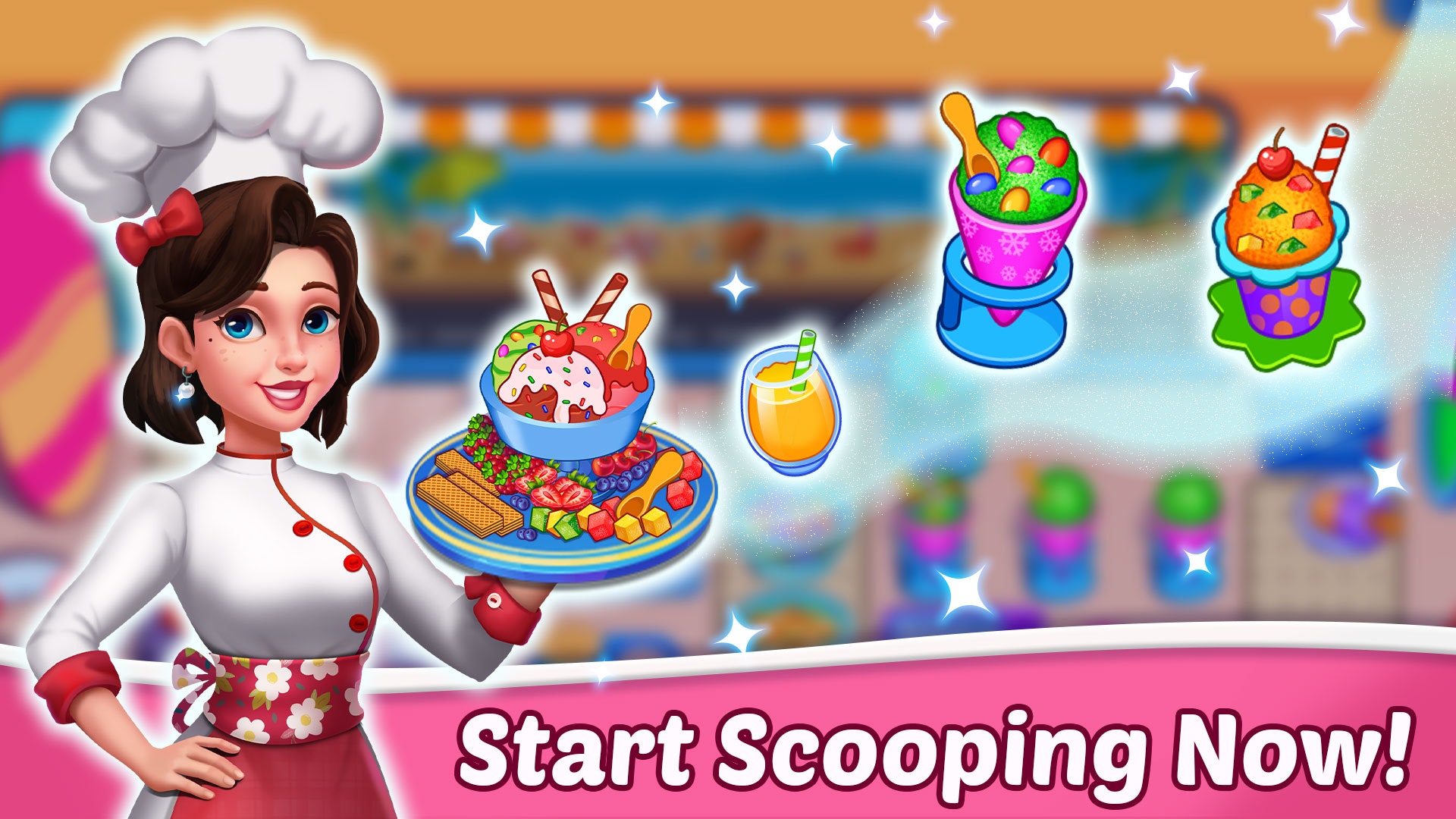 Ice Cream Fever: Cooking Game 🕹️ Играть на CrazyGames