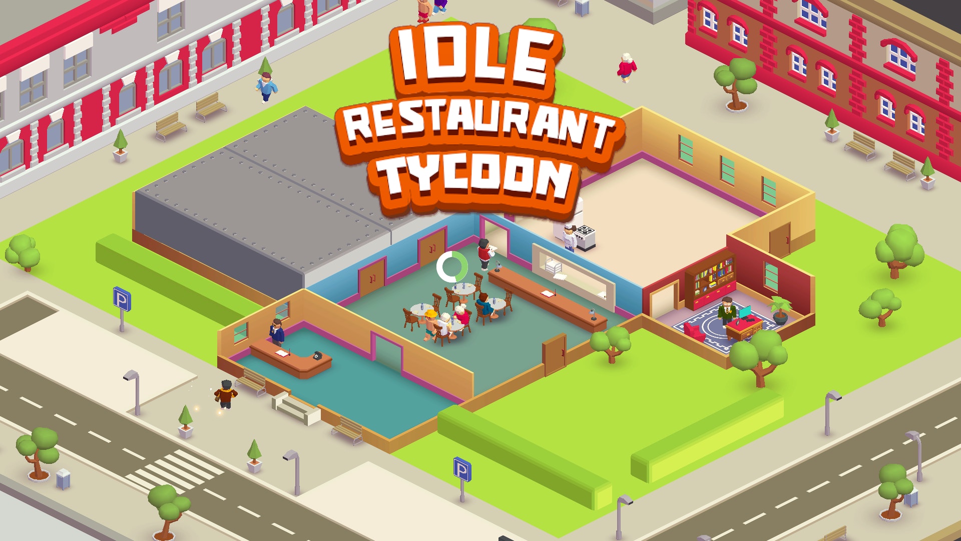 Idle Restaurant Tycoon 🕹️ Play on CrazyGames