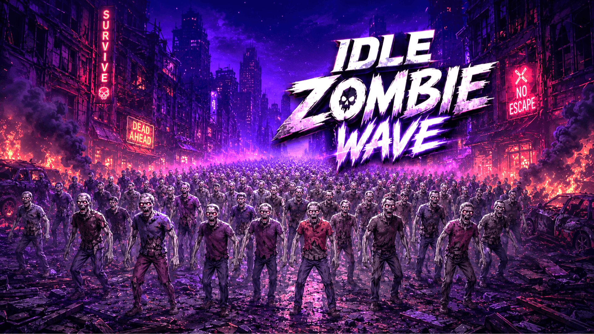 Idle Zombie Wave: Survivors