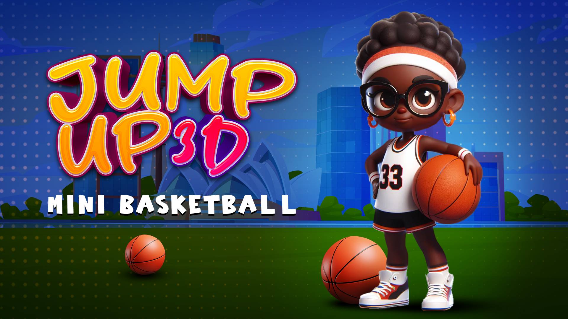 Jump Up 3D: Mini Basketball 🕹️ Играть на CrazyGames