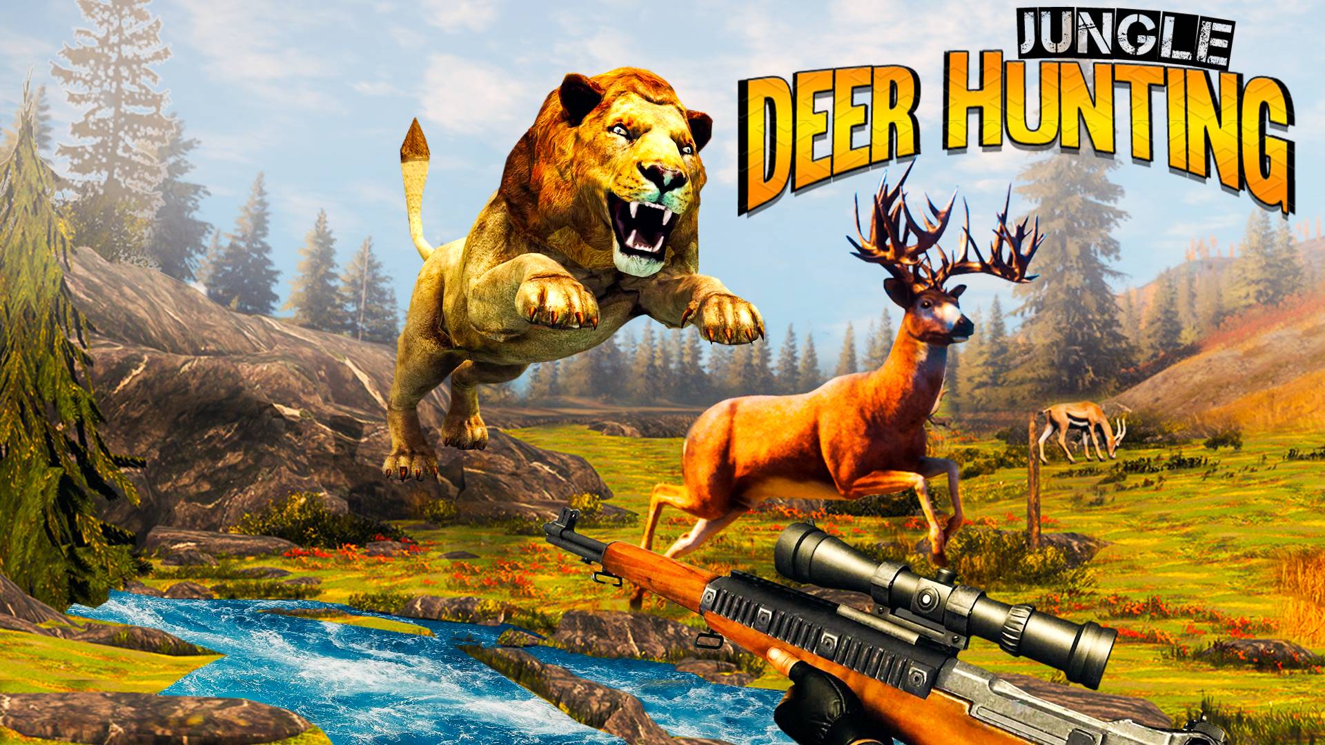 Jungle Deer Hunting 🕹️ Play on CrazyGames