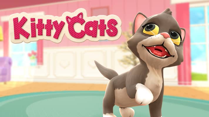 🕹️ Play Molly The Cat Game: Free Online Cat Path Making Slide