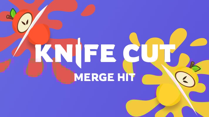 Knife Cut Merge Hit 🕹️ Juega en 1001Juegos