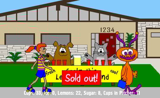 Lemonade Stand 🕹️ Play Lemonade Stand on CrazyGames