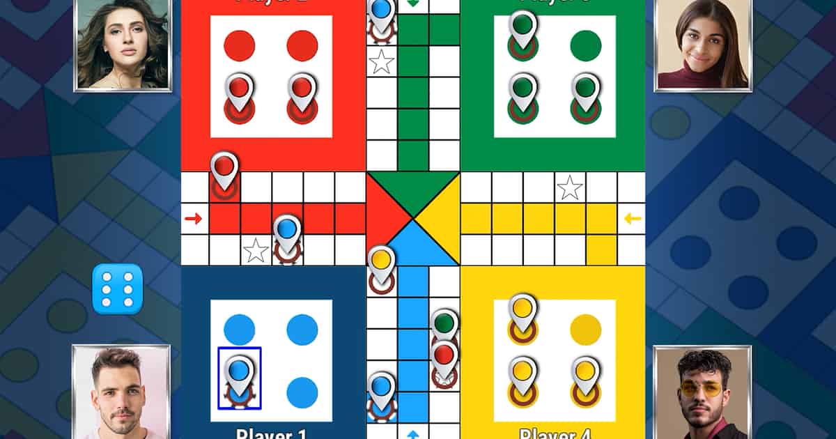 Ludo Game In 2 Players, Ludo King Gameplay Online