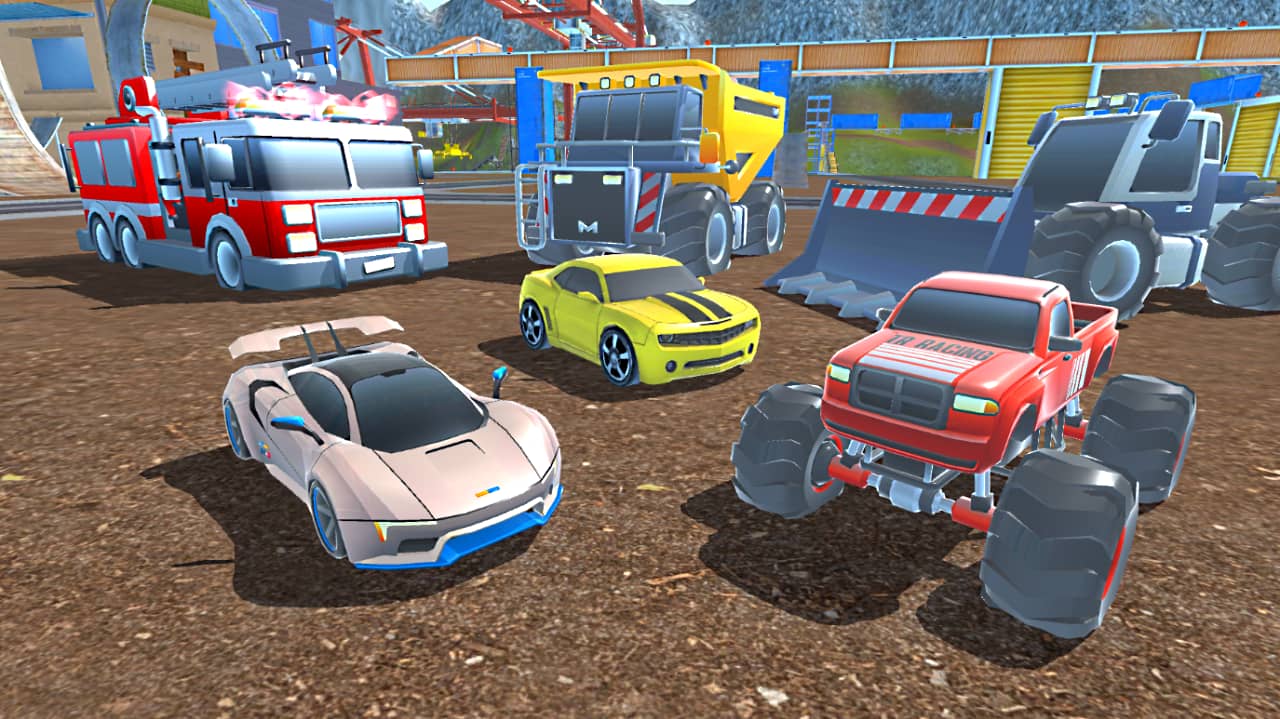 Mad Cars: Racing & Crash 🕹️ Играть на CrazyGames