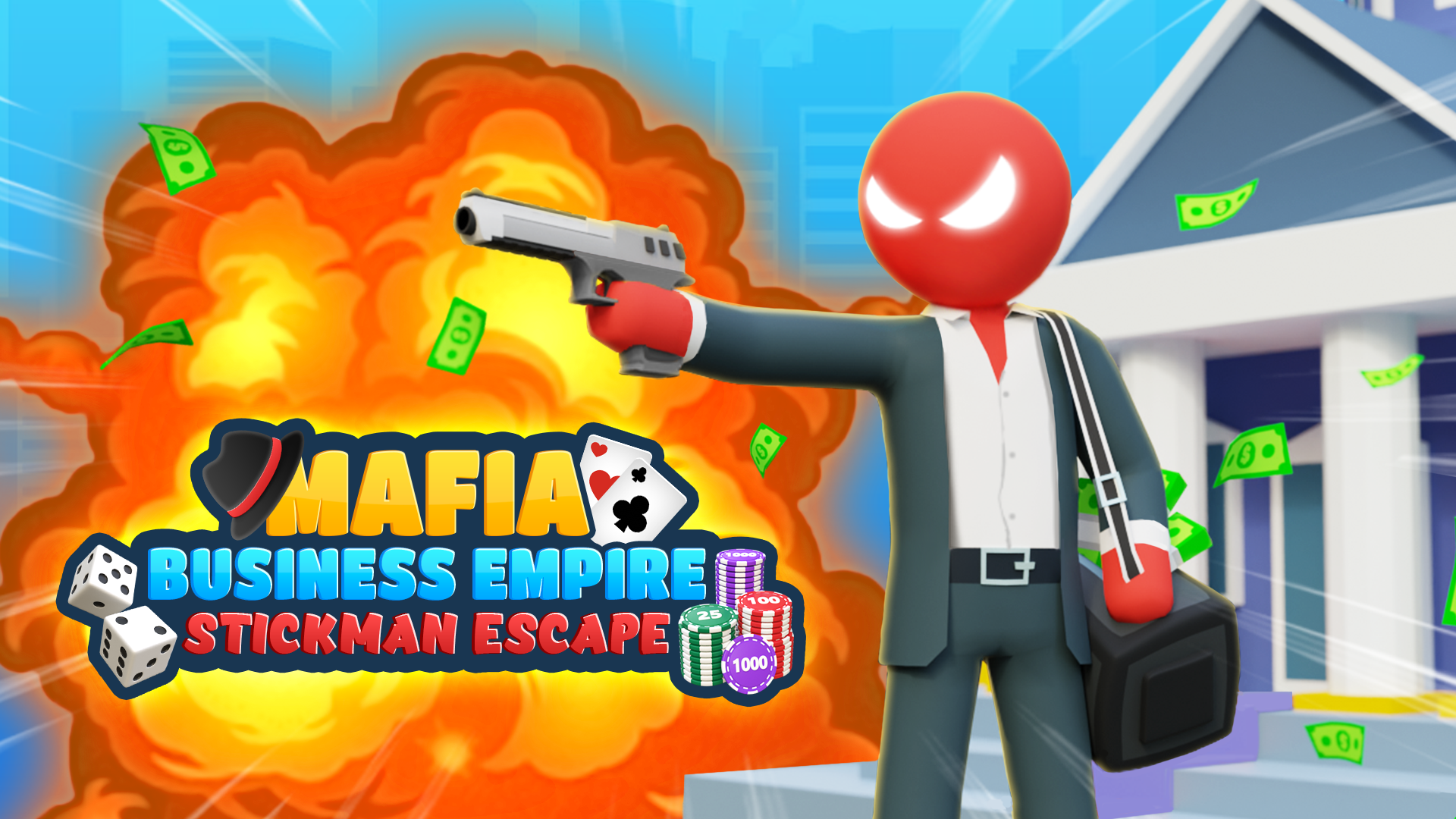 Mafia Business Empire: Stickman Escape 3D 🕹️ Hraj Na CrazyGames