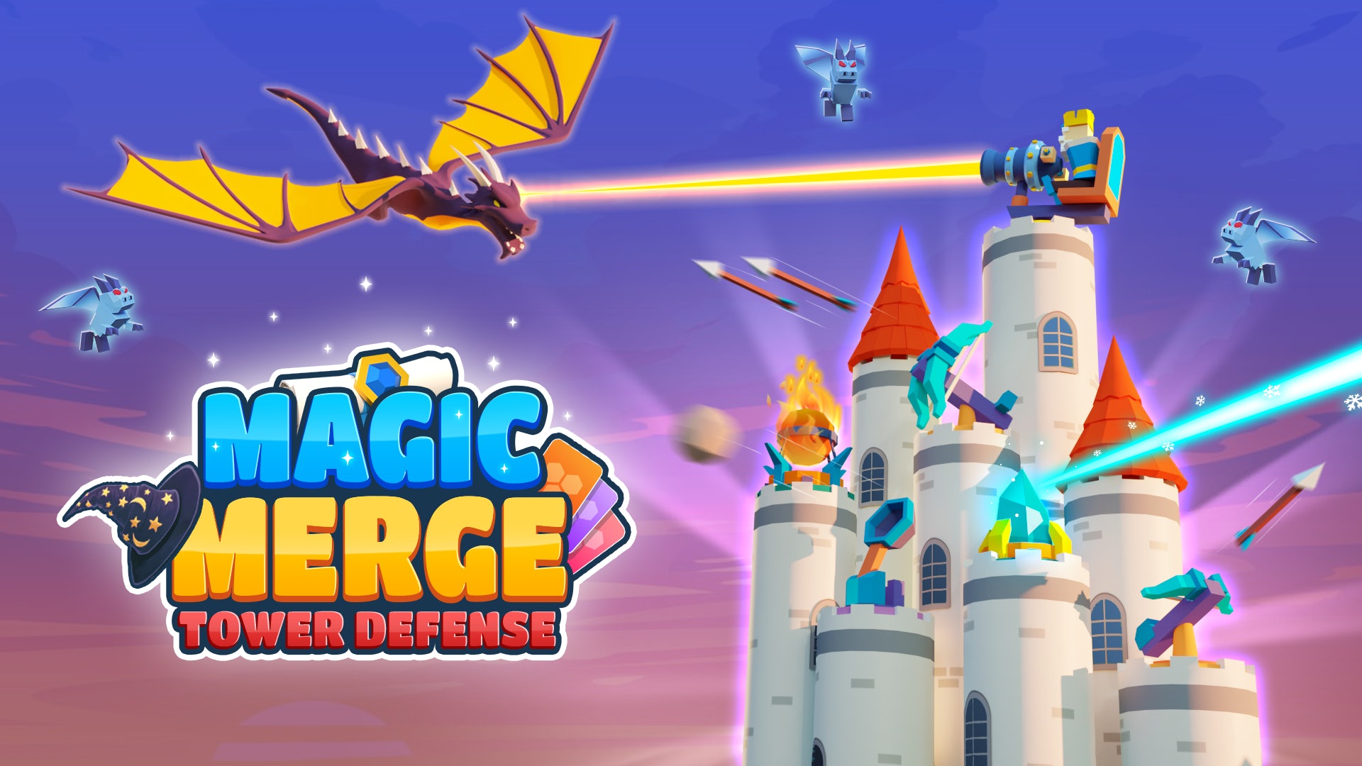 Magic Merge: Tower Defense 3D