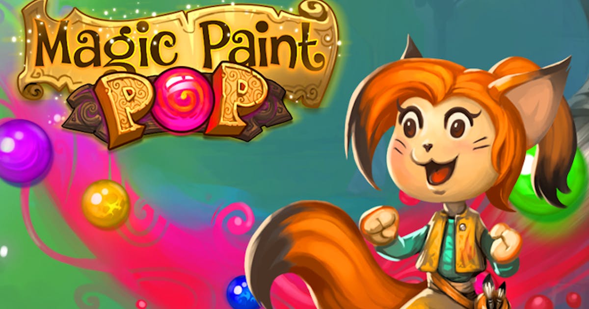 Magic Paint Pop 🕹️ Play on CrazyGames