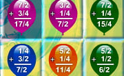 Math Balloons Fractions