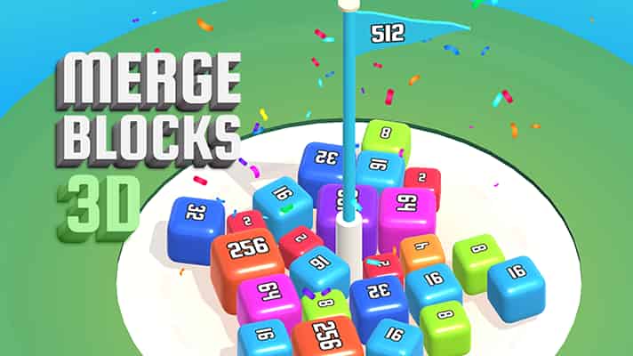 Merge Blocks 3D 🕹️ Play on CrazyGames Merge Blocks 3D 🕹️ Play on CrazyGames