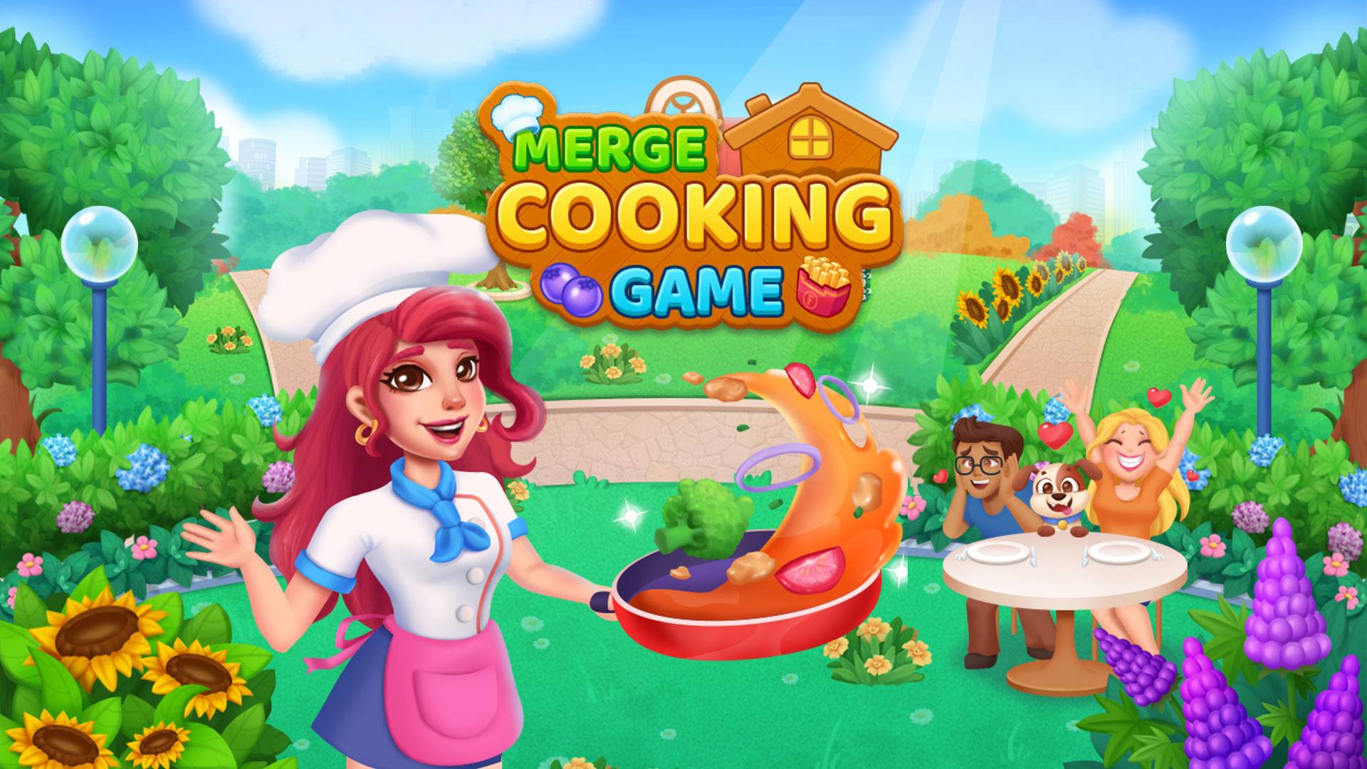 Merge Cooking Game 🕹️ Играть на CrazyGames