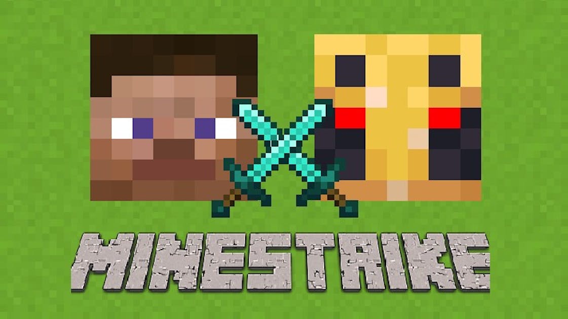 MINECRAFT DE TIRO! - Mine-Strike 