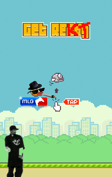 MLG Flappy Bird 420 - Play MLG Flappy Bird 420 on Crazy Games