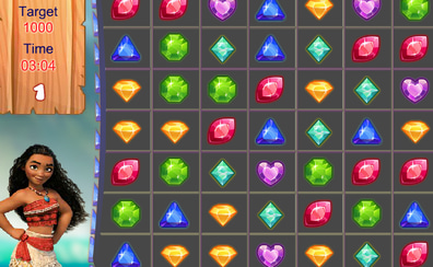 Moana Jewel Match