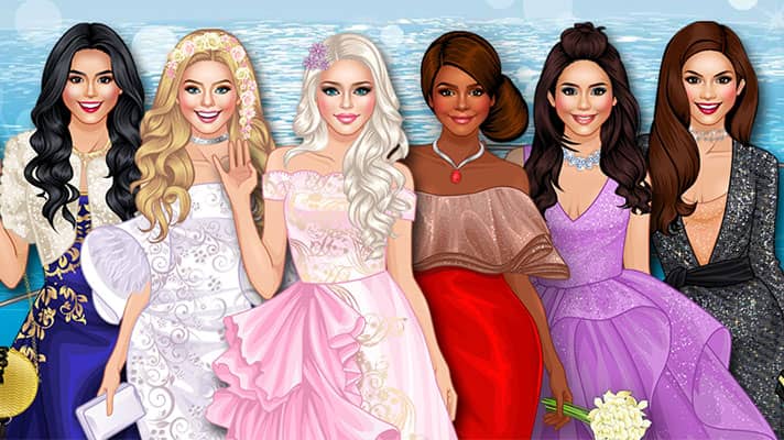 free girl wedding games