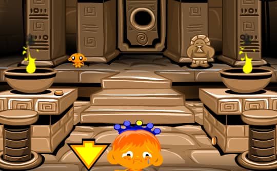 Monkey GO Happy Pyramid Escape Play Monkey GO Happy Pyramid Escape on