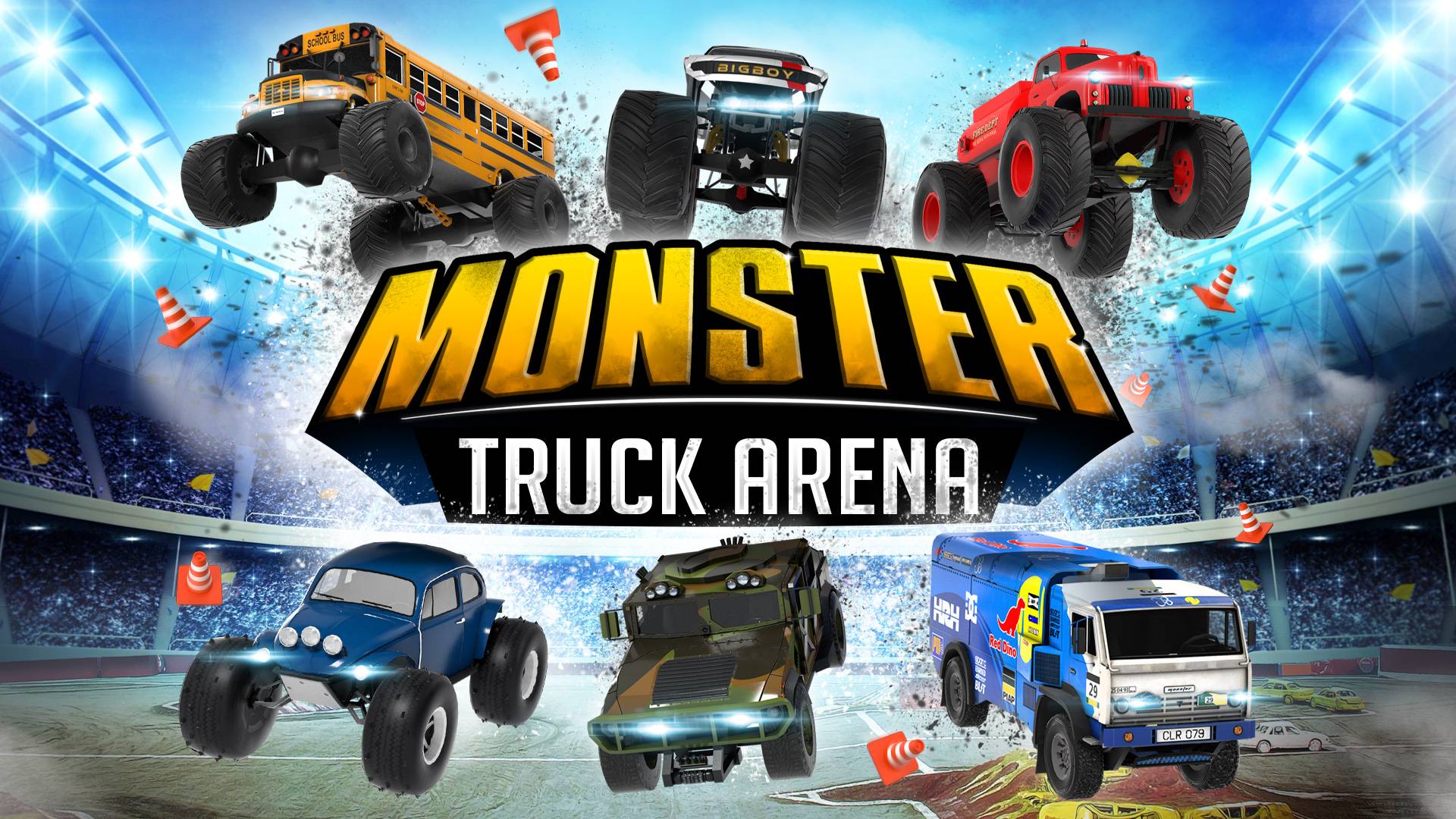 Monster Truck Arena 🕹️ Play on CrazyGames