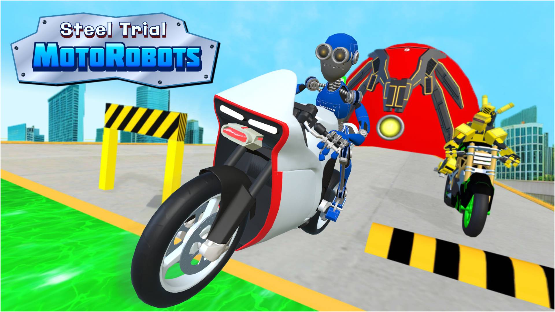 Moto Robots: Steel Trial 🕹️ Играть на CrazyGames