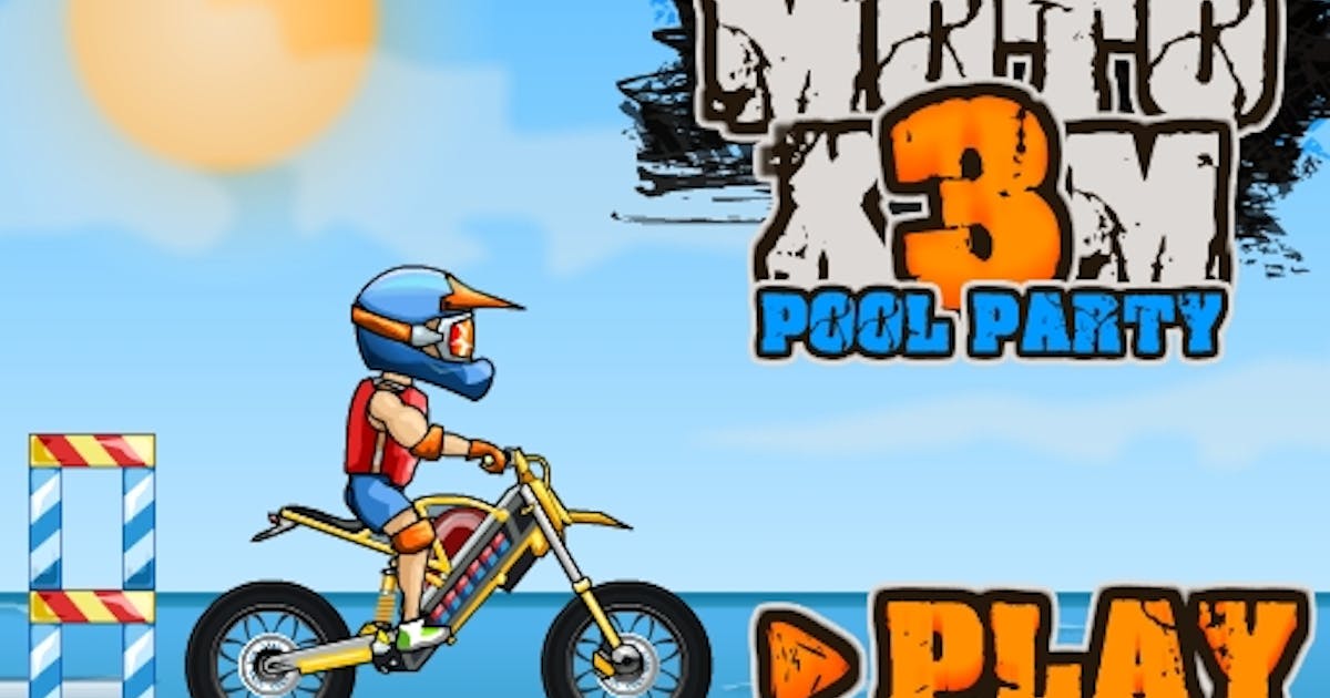 Moto X3M 5: Pool Party 🕹️ Play on CrazyGames