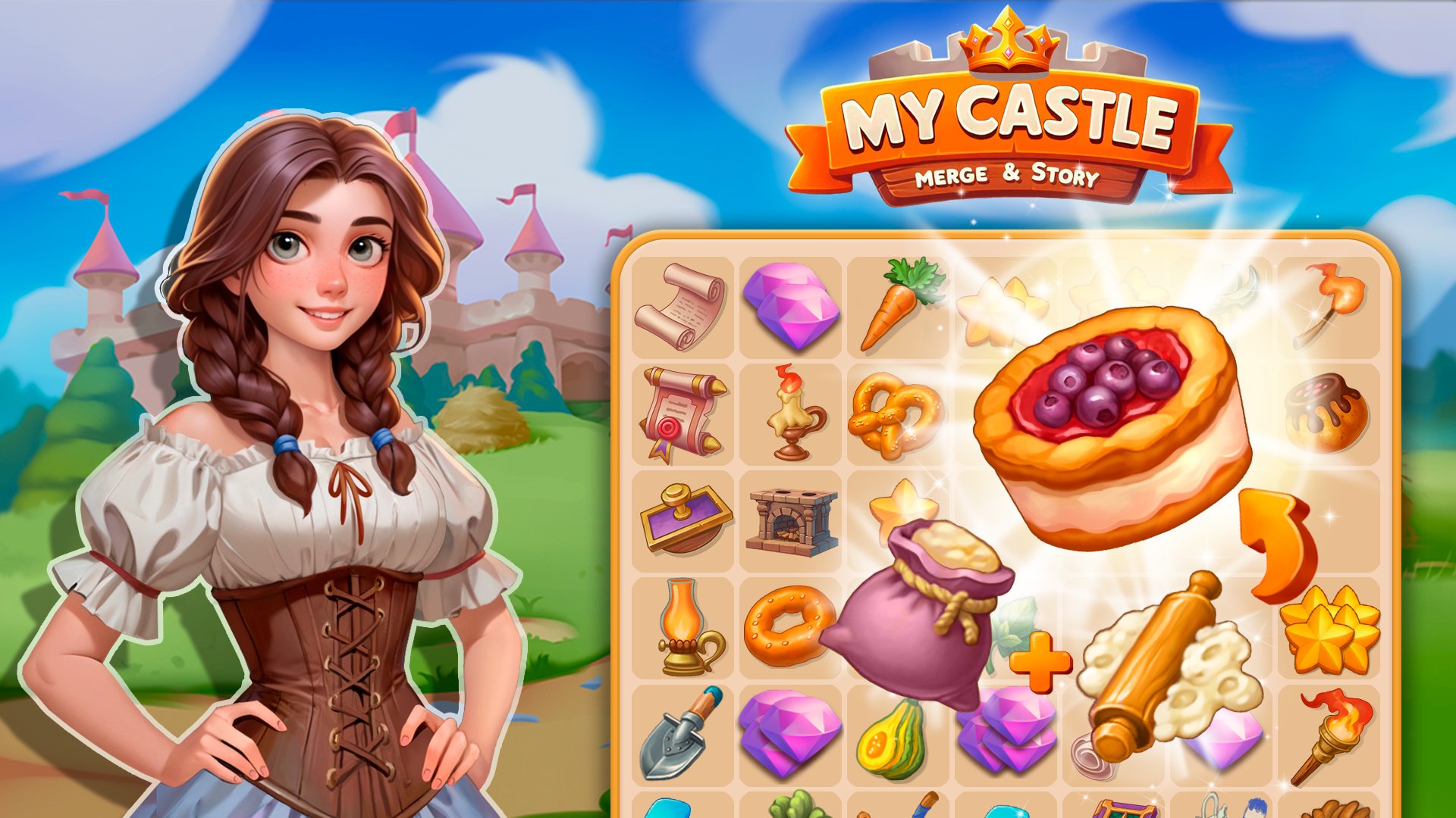 My Castle: Merge & Story