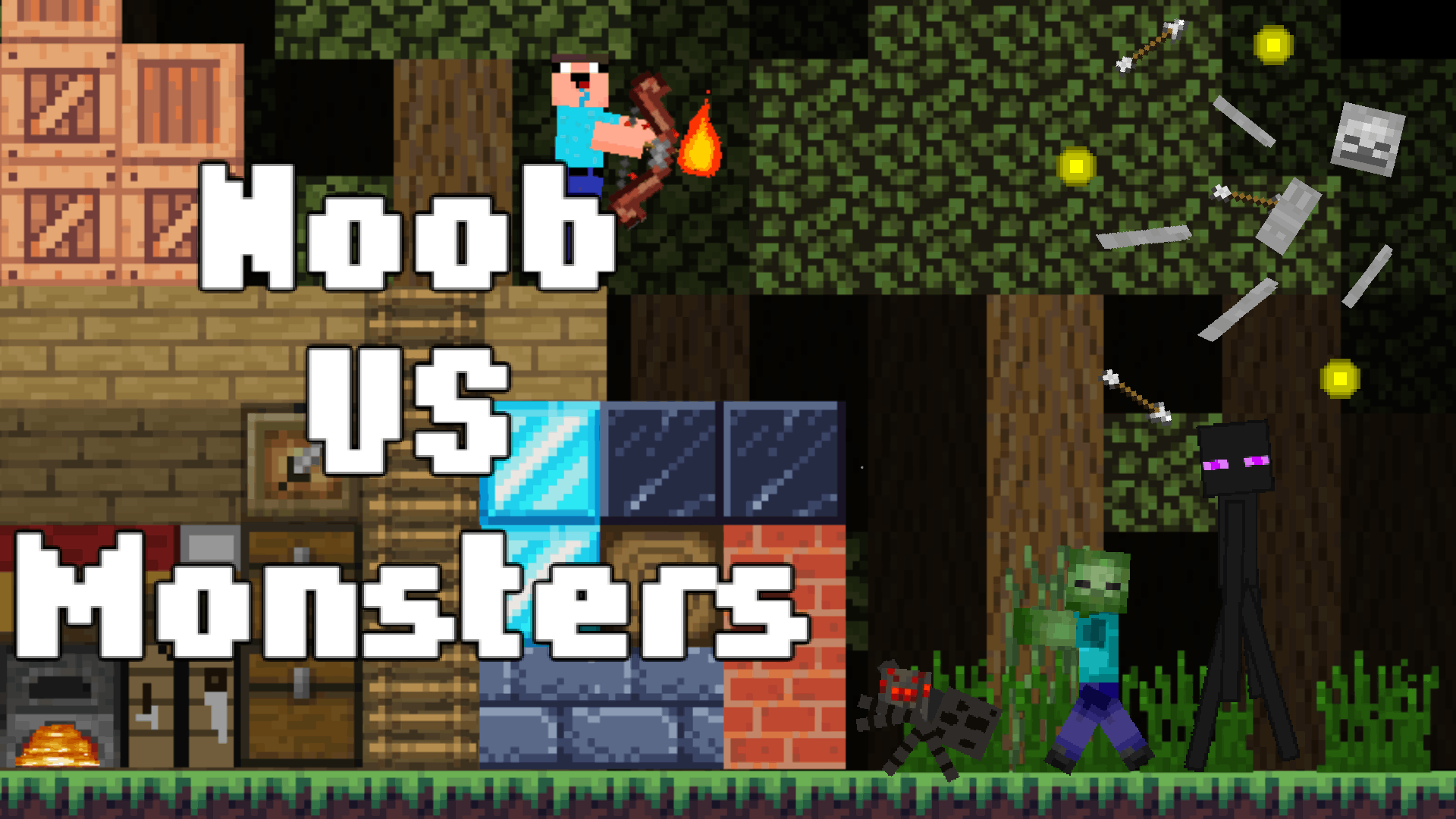 Noob VS Monsters