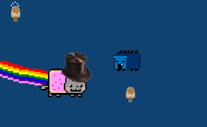 nyan cat lost in space crazzy games