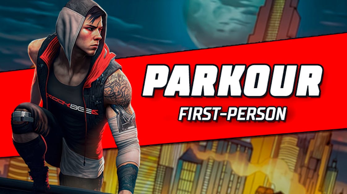 more parkour game progress! 🎮 Added more new tricks such as back hand, storror parkour game