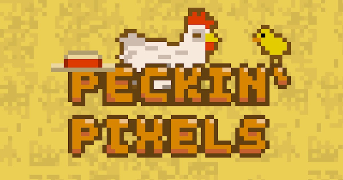 Peckin' Pixels 🕹️ Jogue no CrazyGames