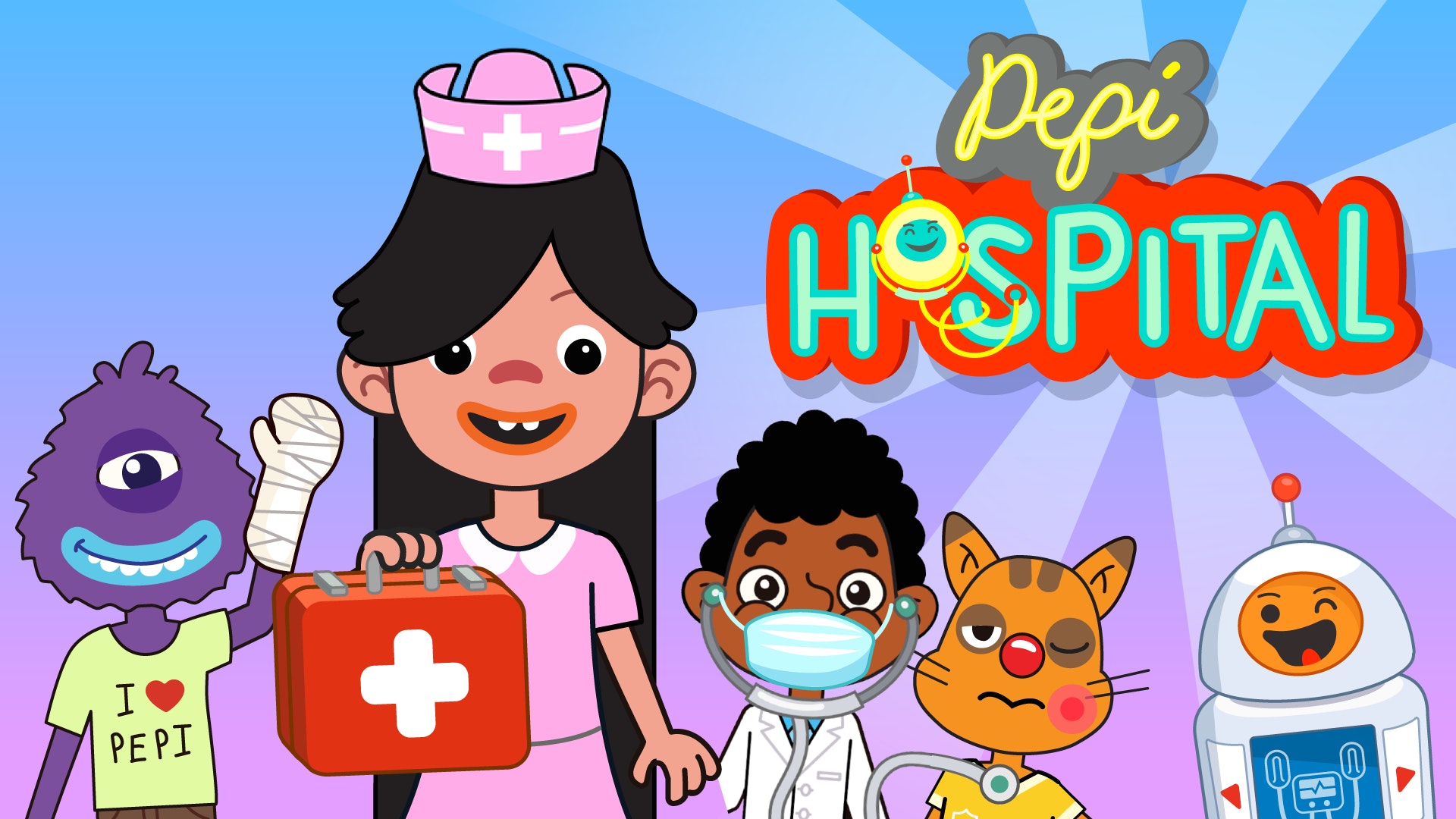 Pepi Hospital: Learn & Care 🕹️ Играть на CrazyGames