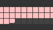 Pixels Filling Squares DX