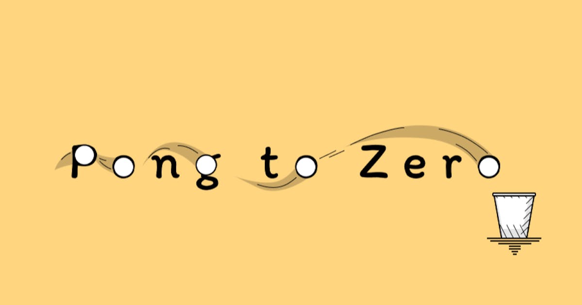 Pong To Zero 🕹️ Play on CrazyGames
