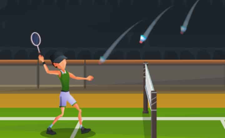 Online discount stick badminton
