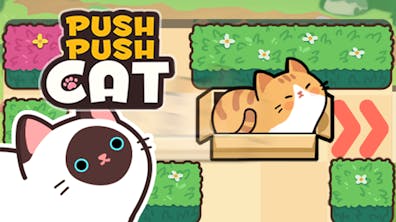 Push Push Cat 🕹️ Play on CrazyGames