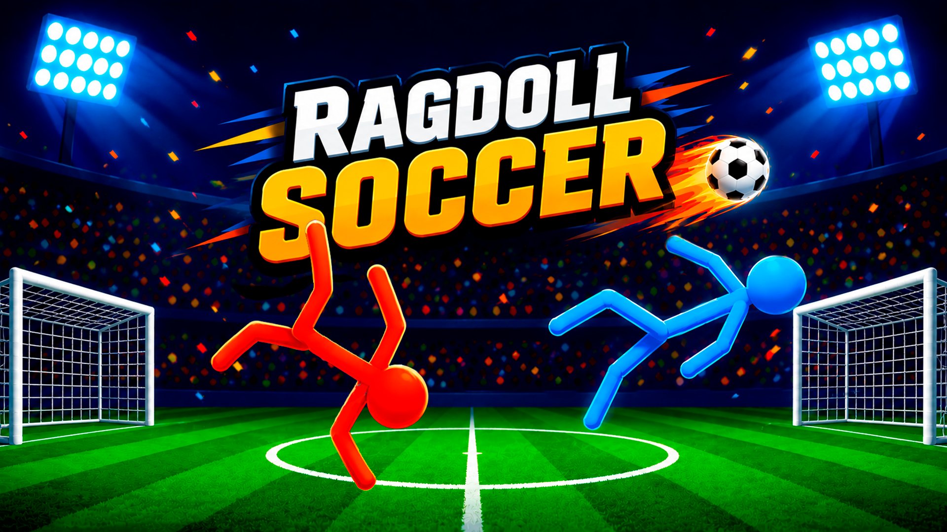 Ragdoll Soccer 2 Players