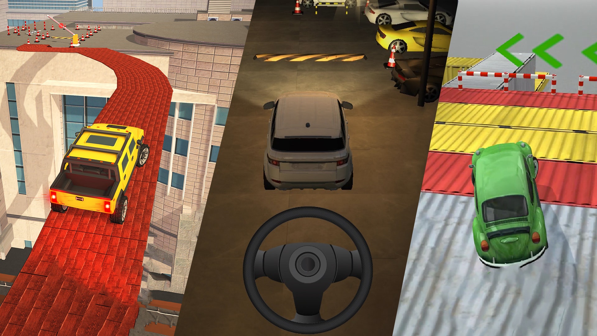Real Drive 3D Parking Games
