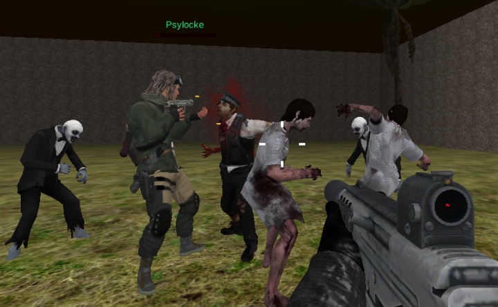  The online multiplayer zombie shooter game